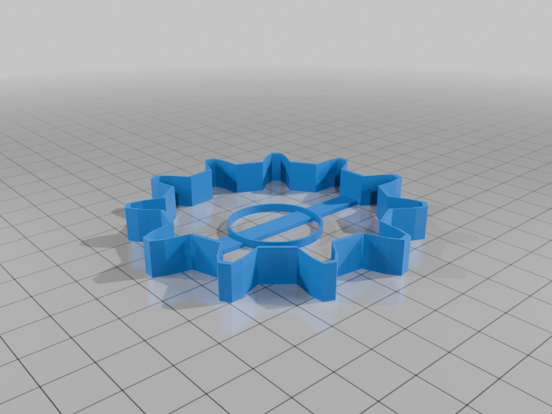 Gear Shaped Cookie Cutter