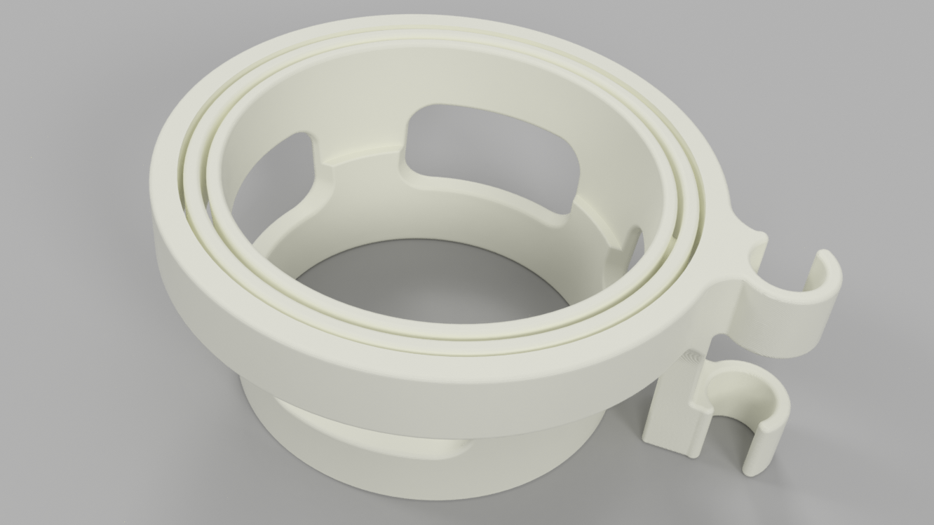 Gimbal Unbrella  Coffee Cup Holder