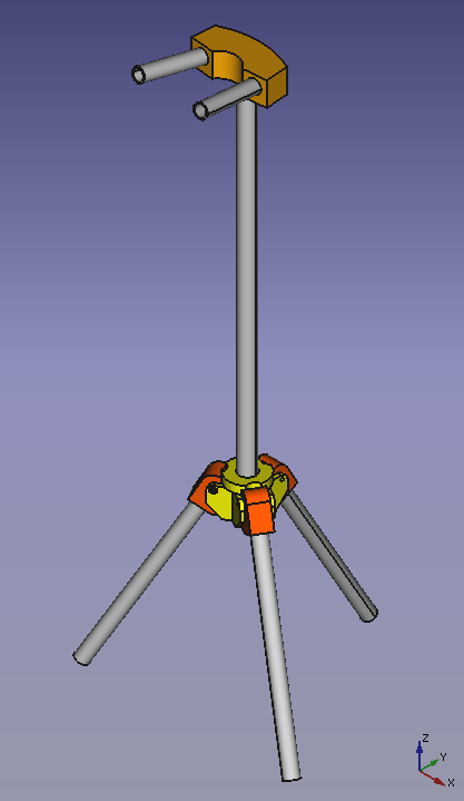 Parametric Guitar Tripod Stand / Gitarrenständer