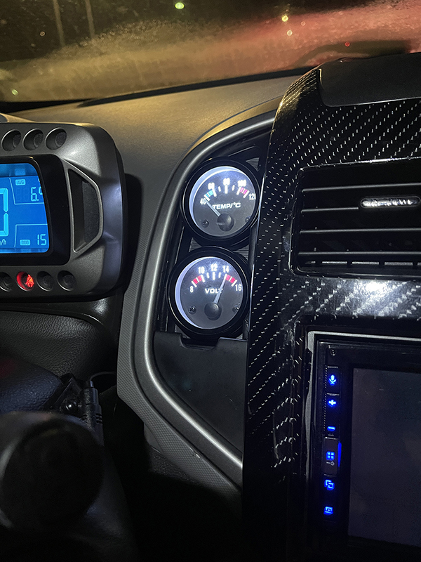 Chevrolet Sonic/Aveo instrument Gauges Holder/Case