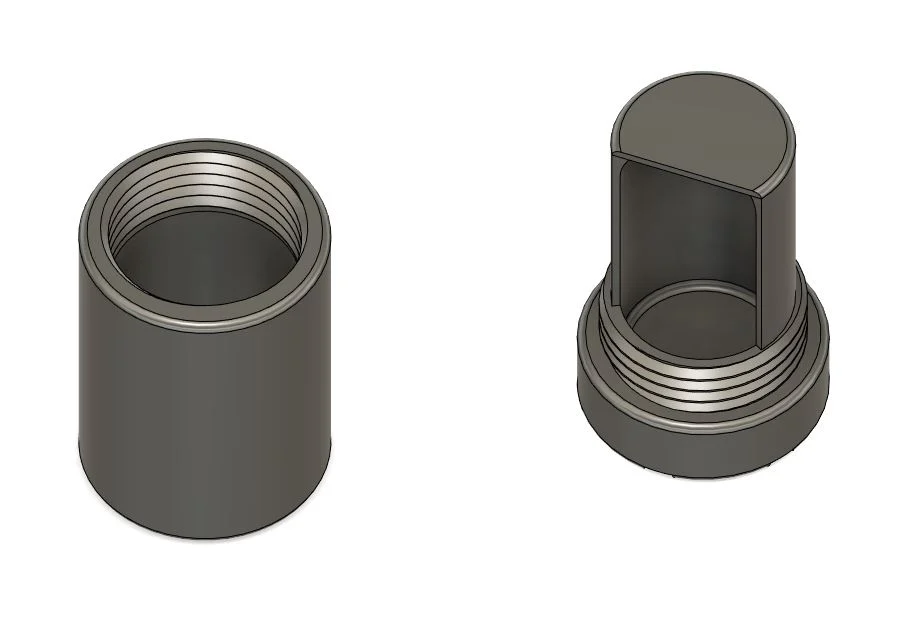 Geocaching tube 50x30