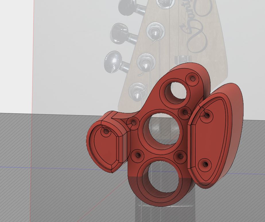 Electric  Guitar Hook - Asymmetrical