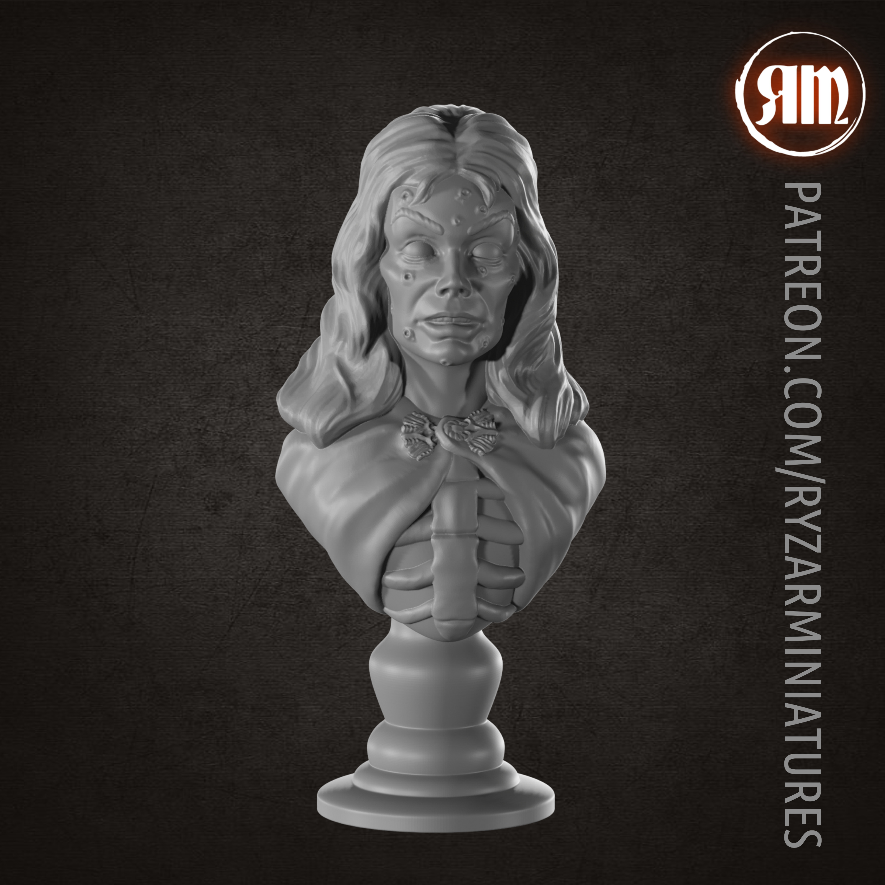 Barbara Steele bust