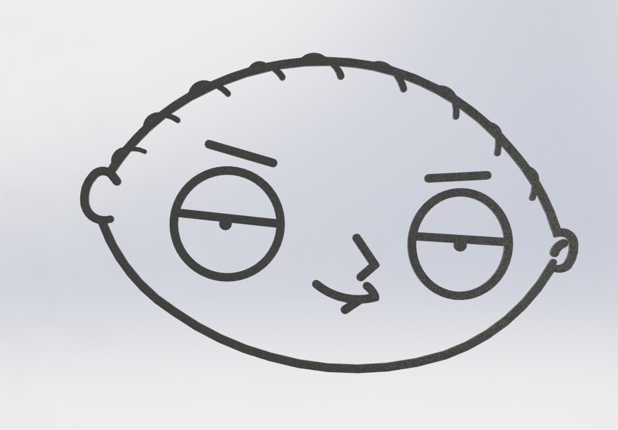 Stewie Griffin Wall Art