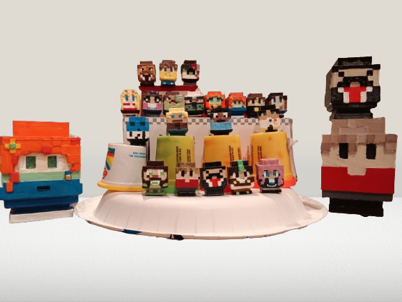 HermitCraft Eggs  + Other Minecraft Youtuber Eggs (Textured & Minecraft Style)