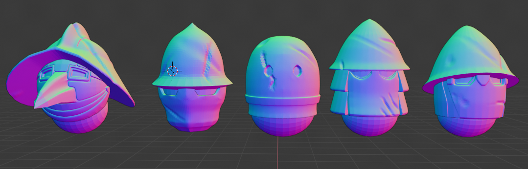Medieval Helmets