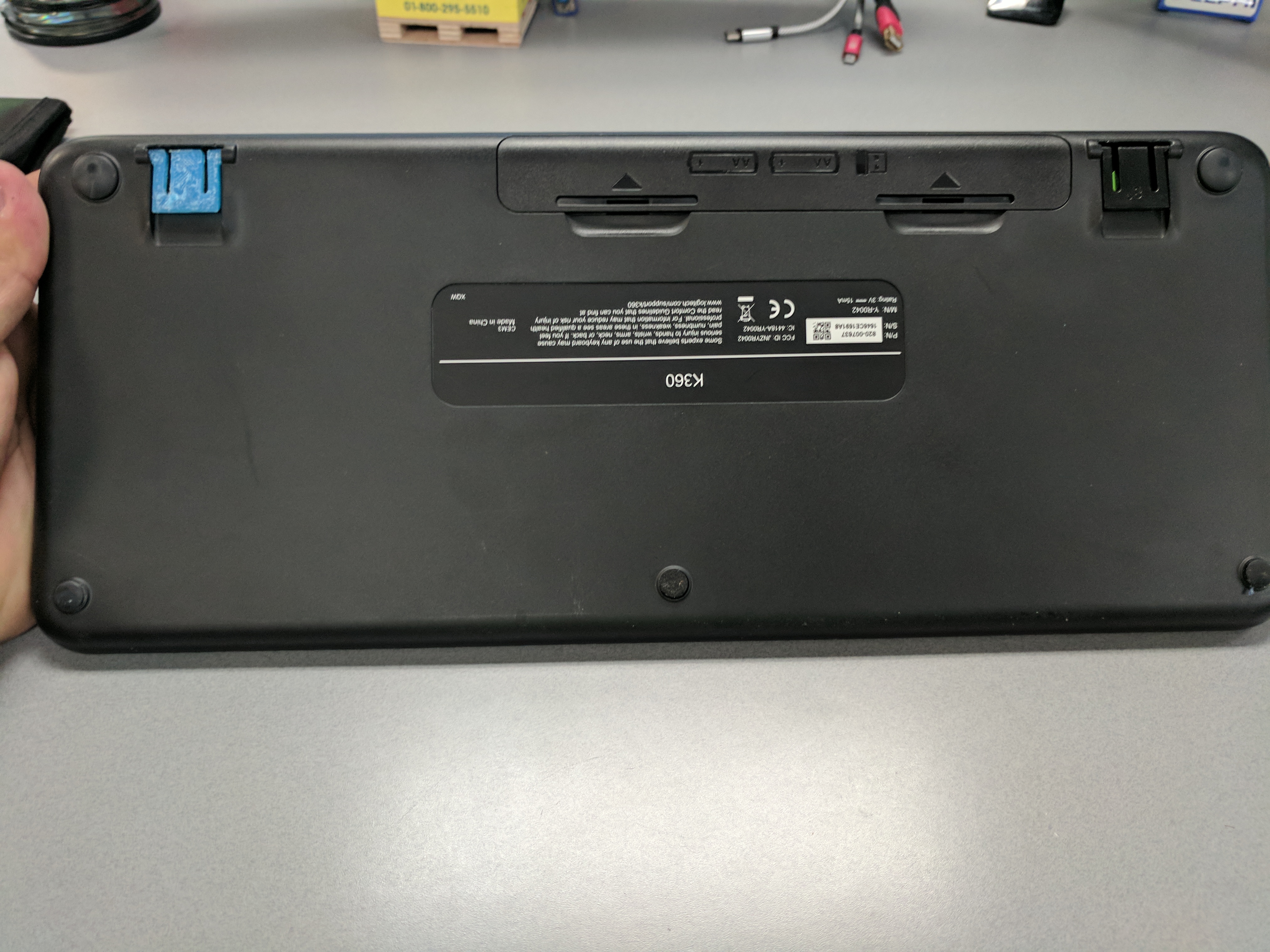 Keyboard foot for Logitech K360