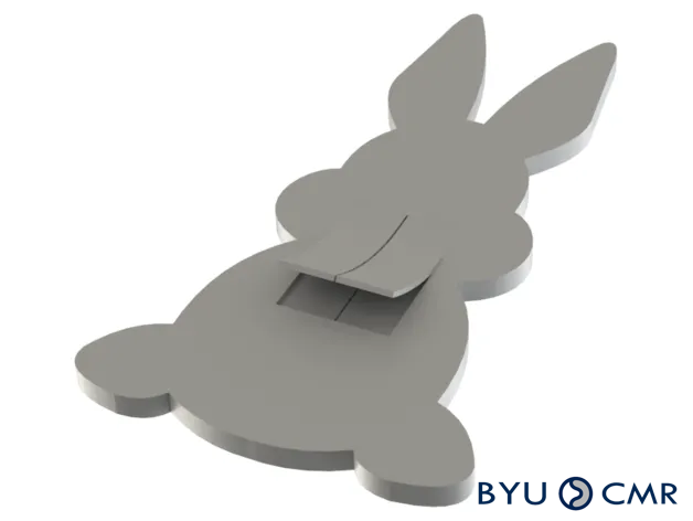 Self-Opening Easter Bunny