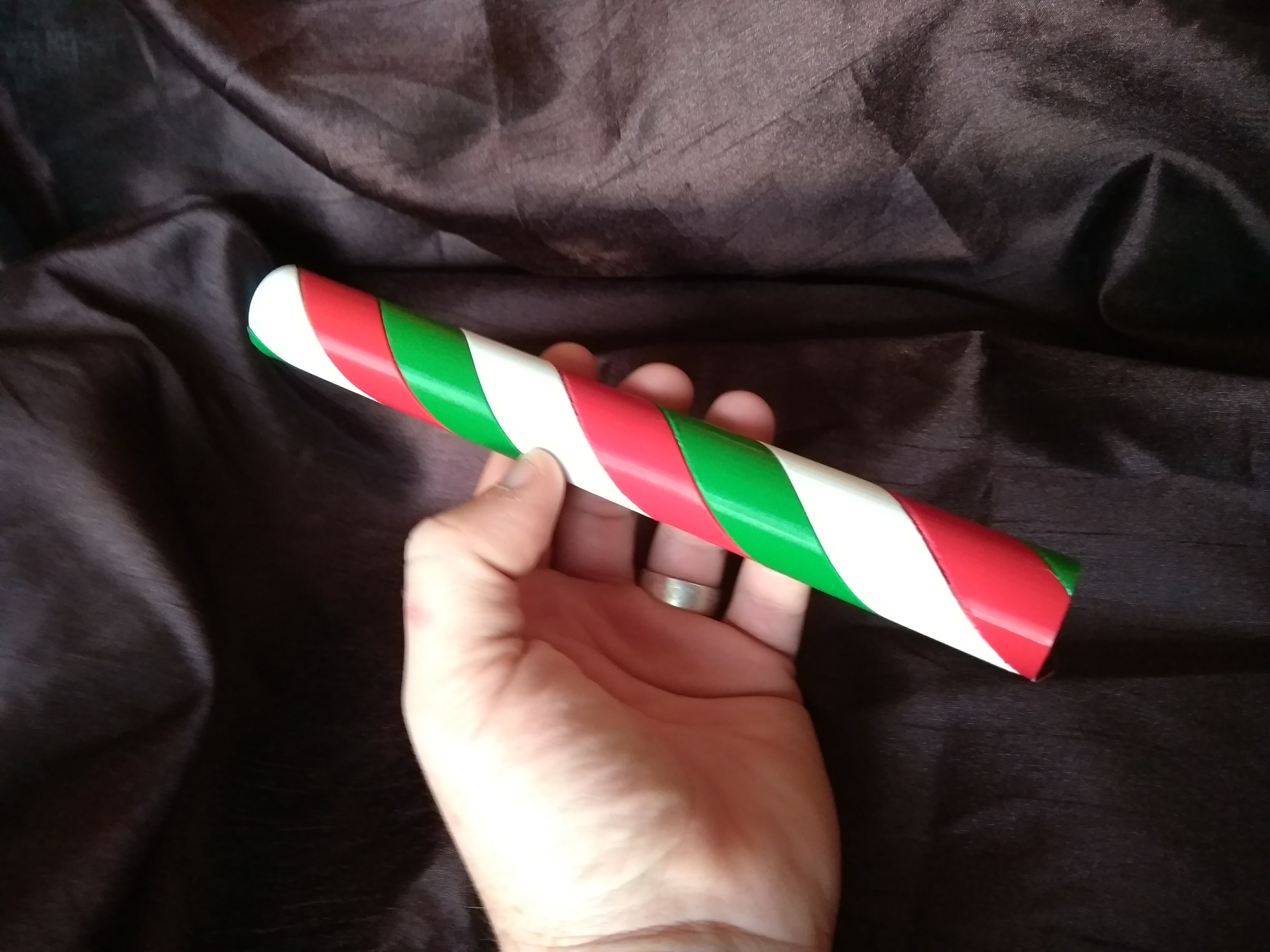 Candy Cane Pole Three Colour - Single Extruder