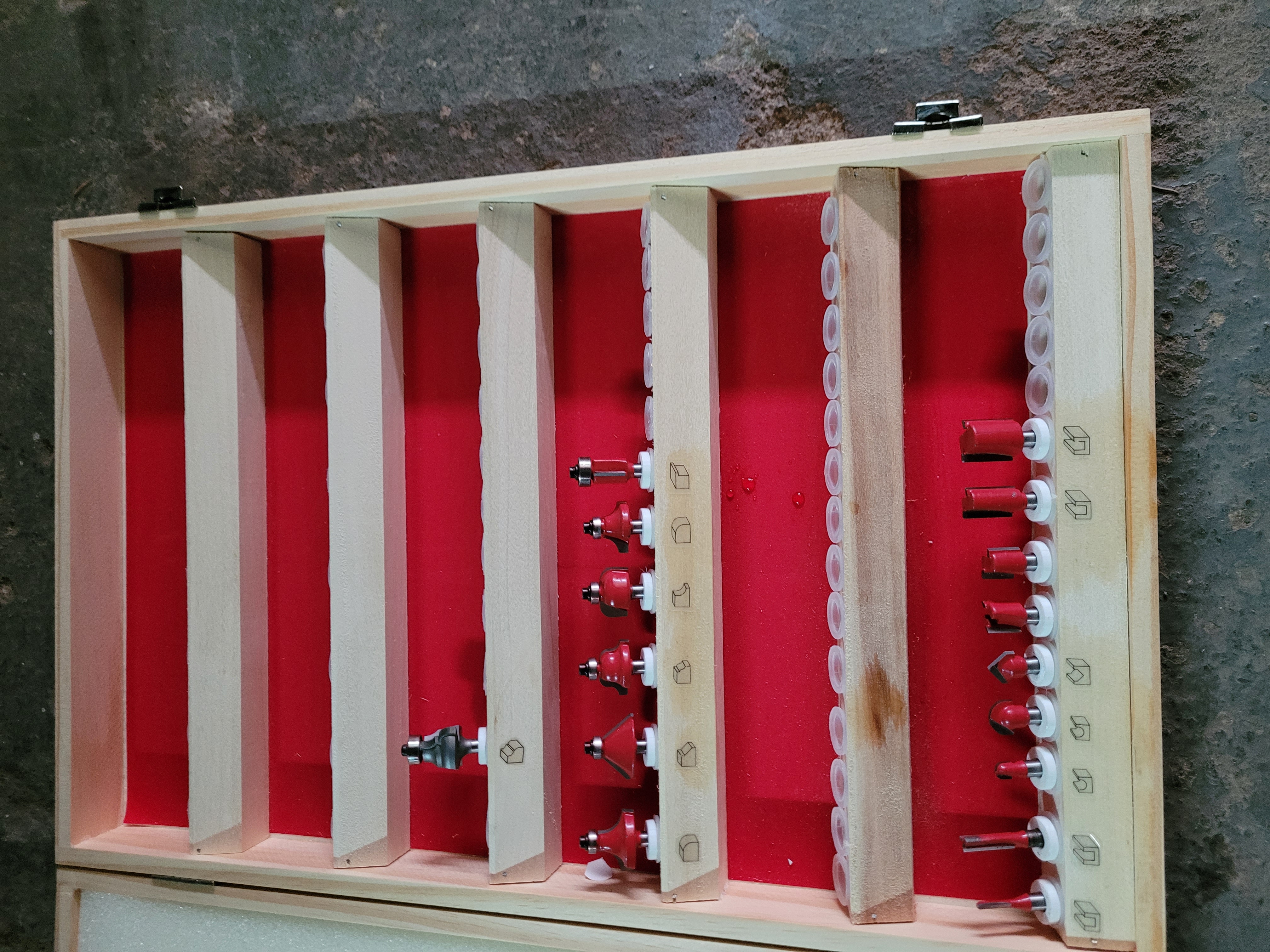 Router Bit Storage Adapter