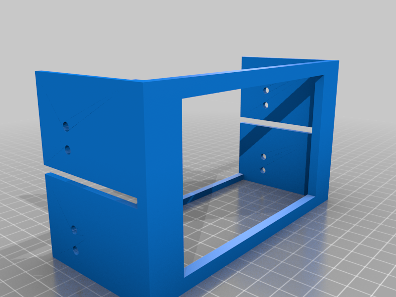 PC Laufwerksblende Doppelt für AC-Infinity Lüftersteuerung