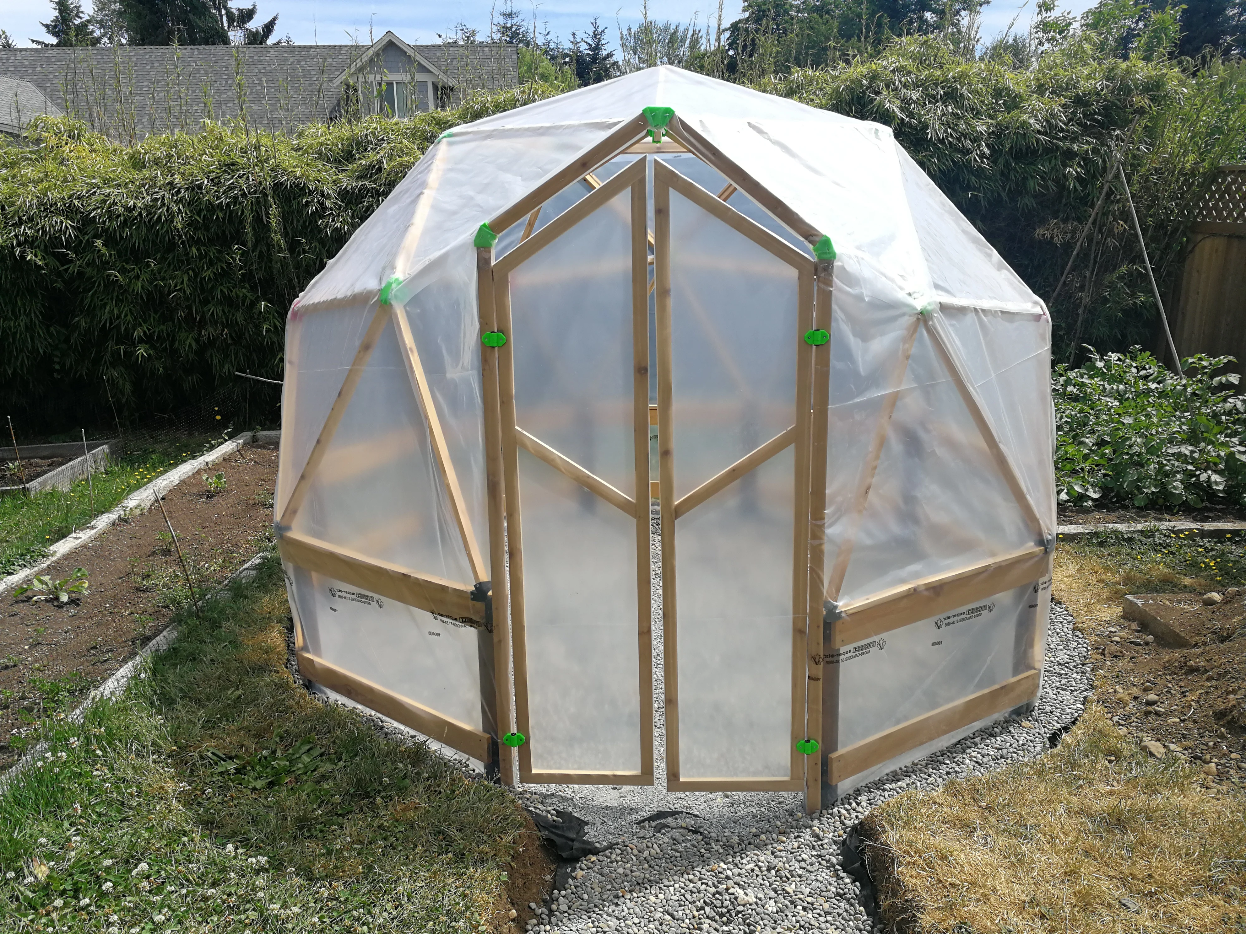 2V Geodesic Dome Additions