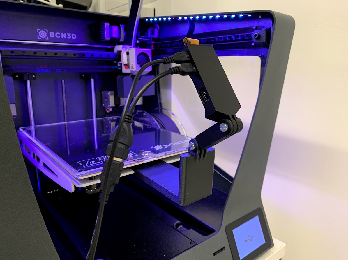 Pi Zero W Camera Holder GoPro Style for BCN3D Sigma R19
