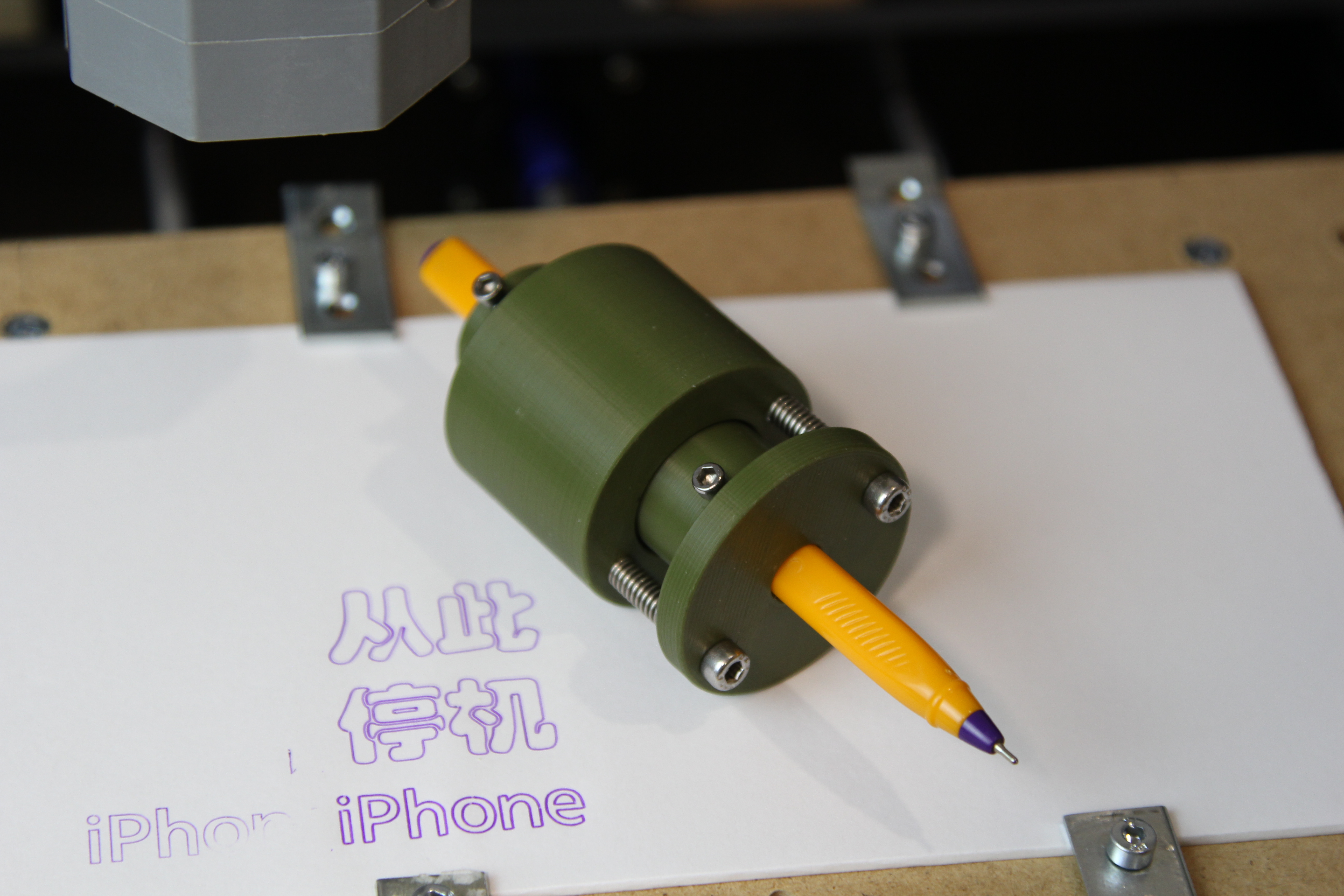 CNC3018 Pen Holder
