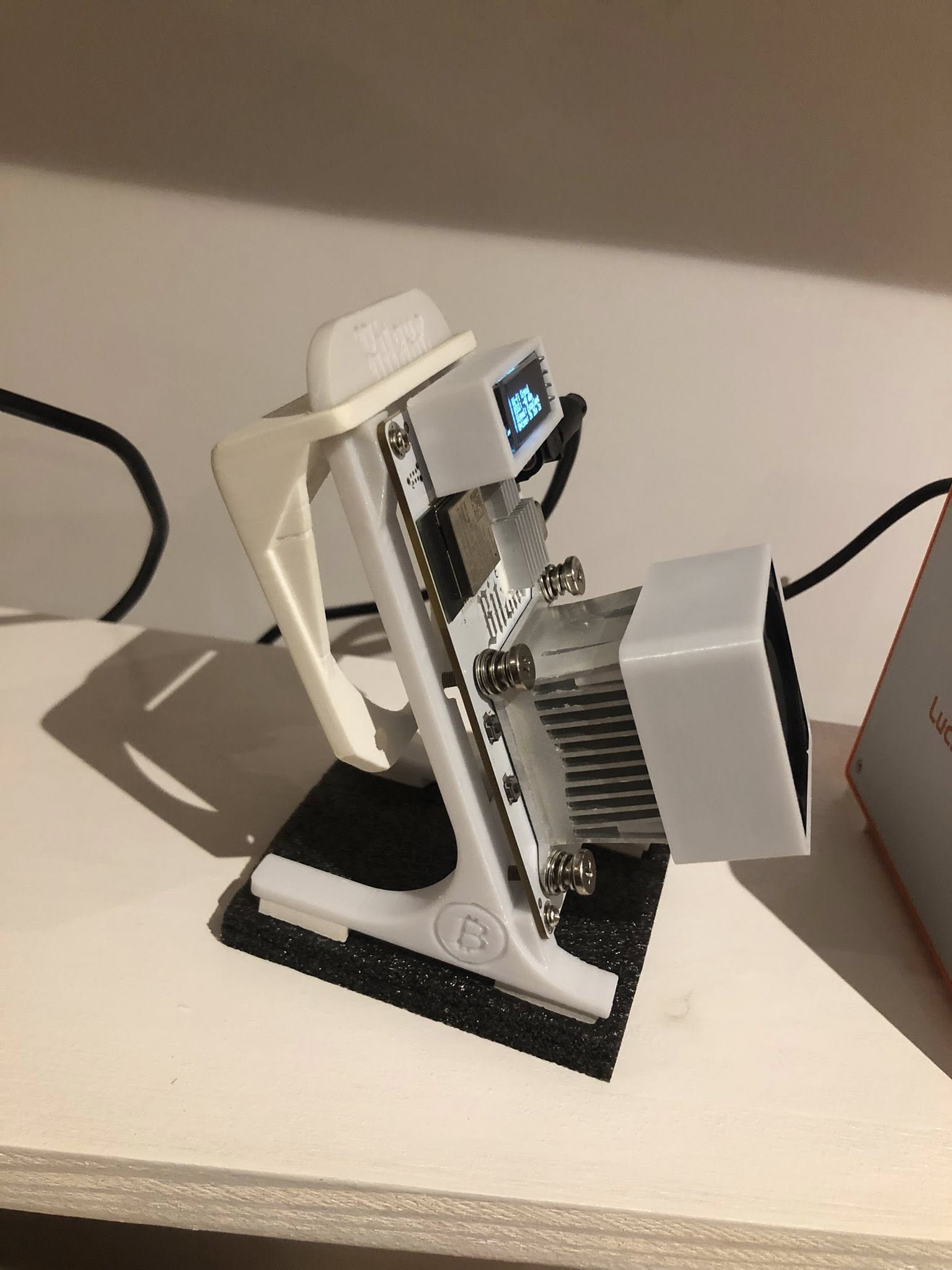 Bitaxe Gamma 60mm FAN back mount