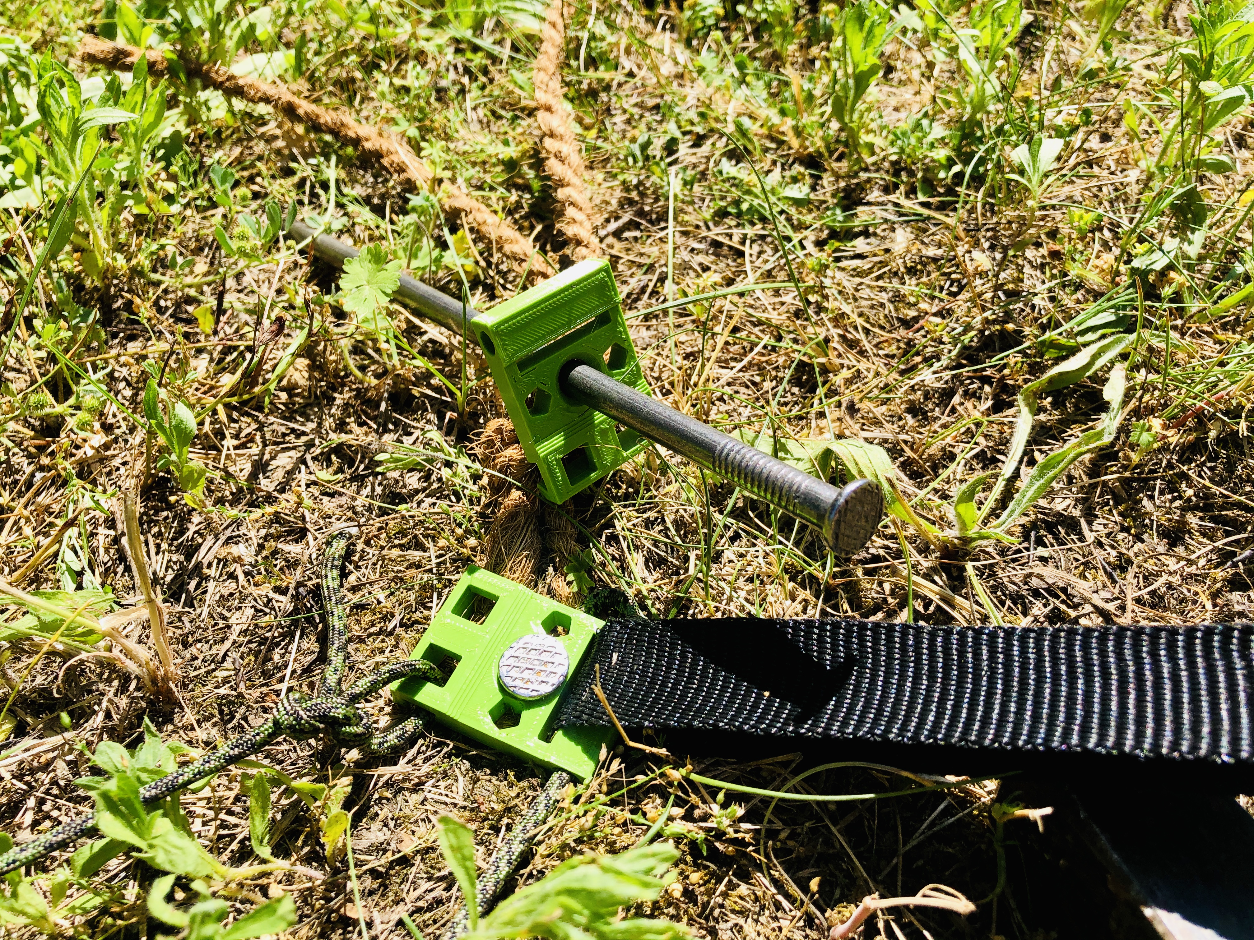 Chunky - the one for all tent peg | multifuntional, DIY, for hard grounds