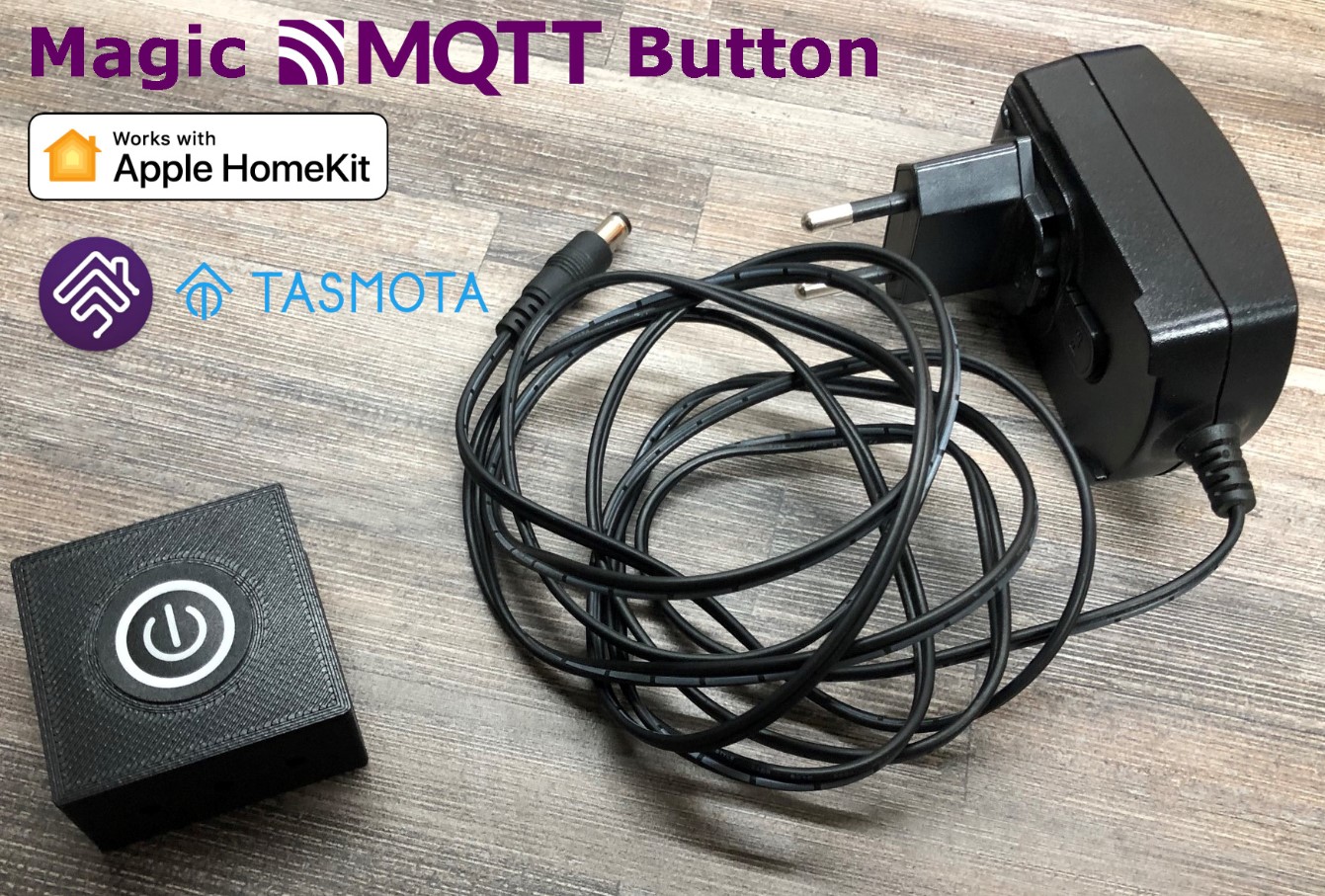 Magic MQTT button enclosure