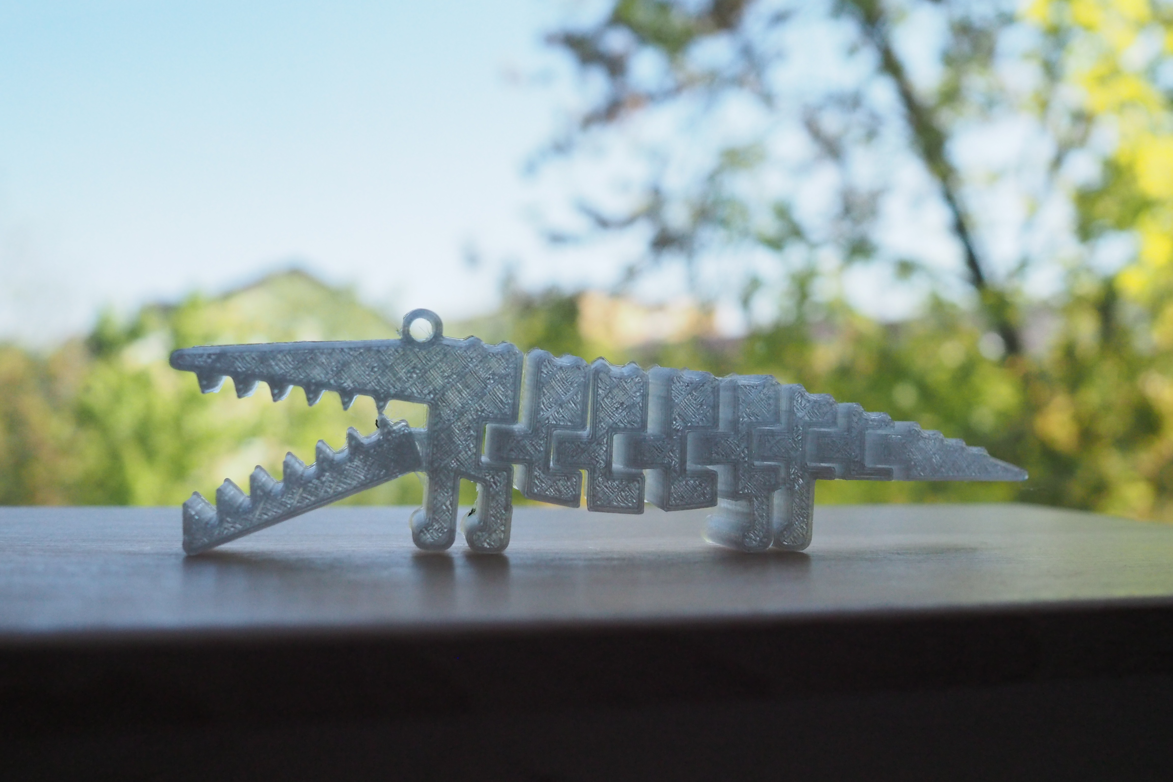 Snappy and hungry krokodile