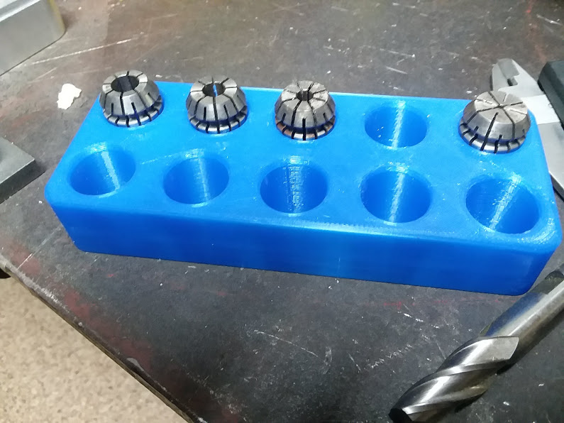 ER16 Machinist Collet Organizer Rack