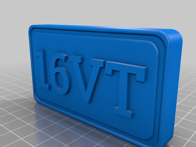 Golf 2 16vt logo for in dash