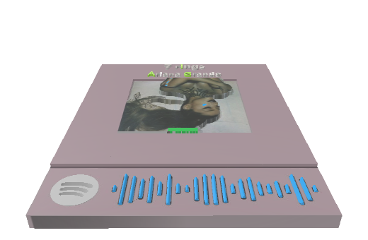 Spotify Code Card Ariana Grande 7 rings