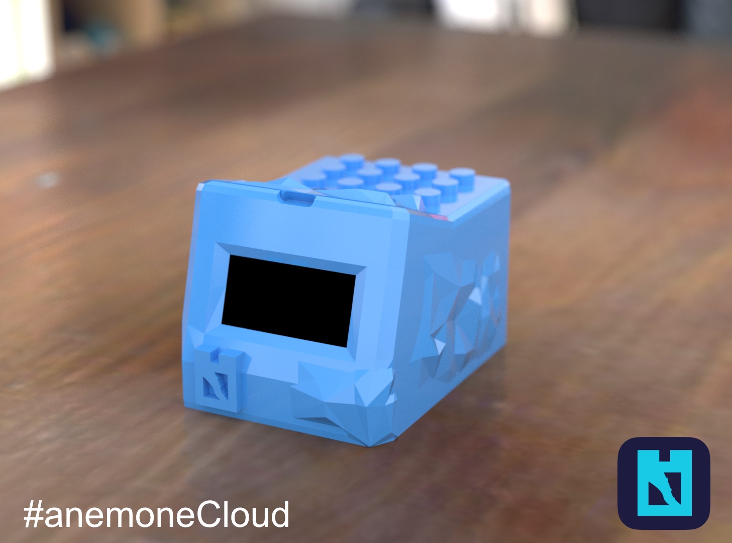 Anemone Display Tentacle (NodeMCU v2 Display Case)