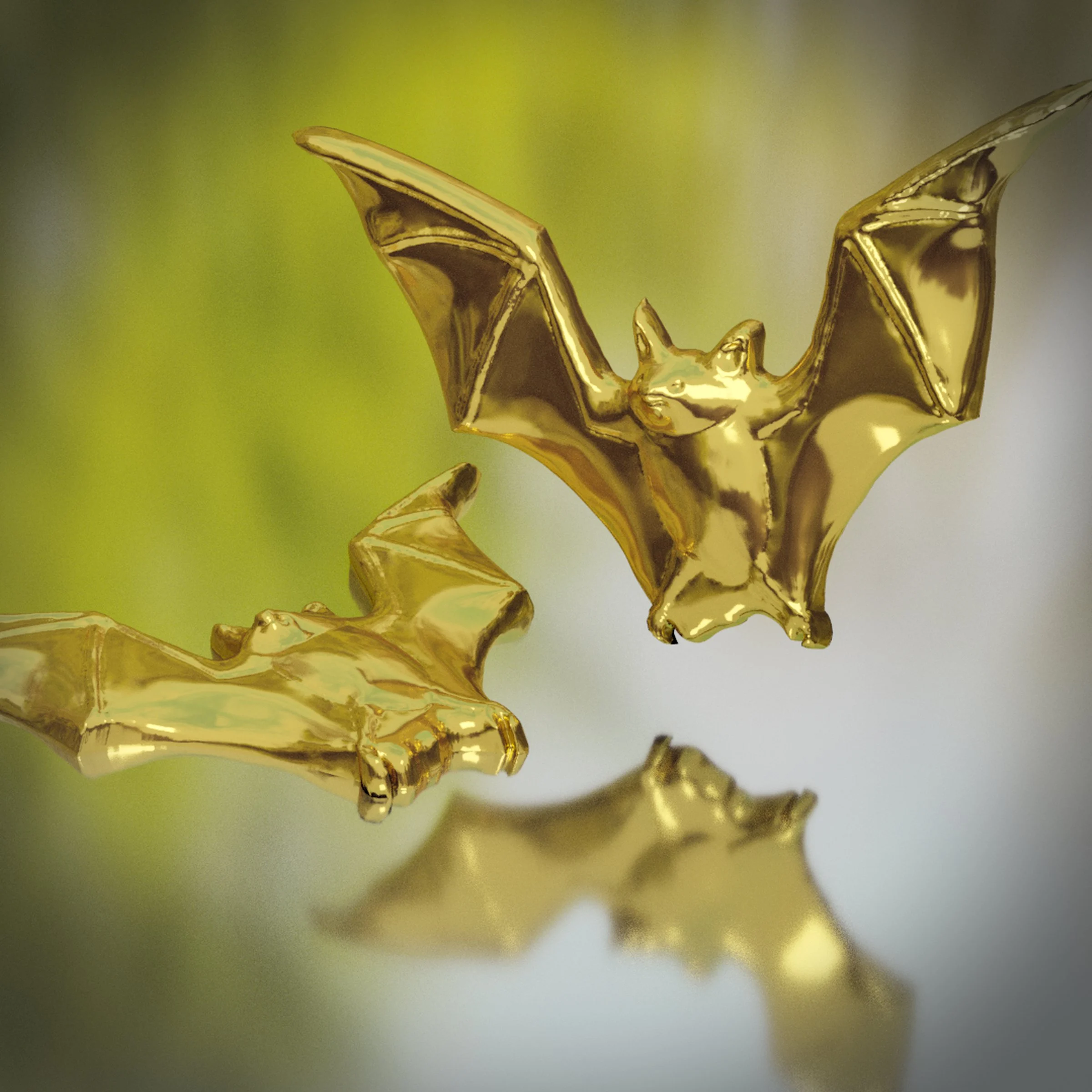 Bat Brooche