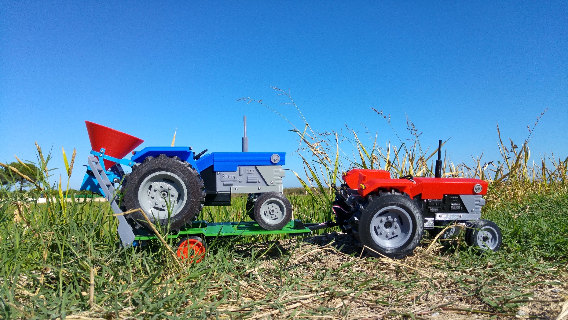 OpenRC Tractor trailer