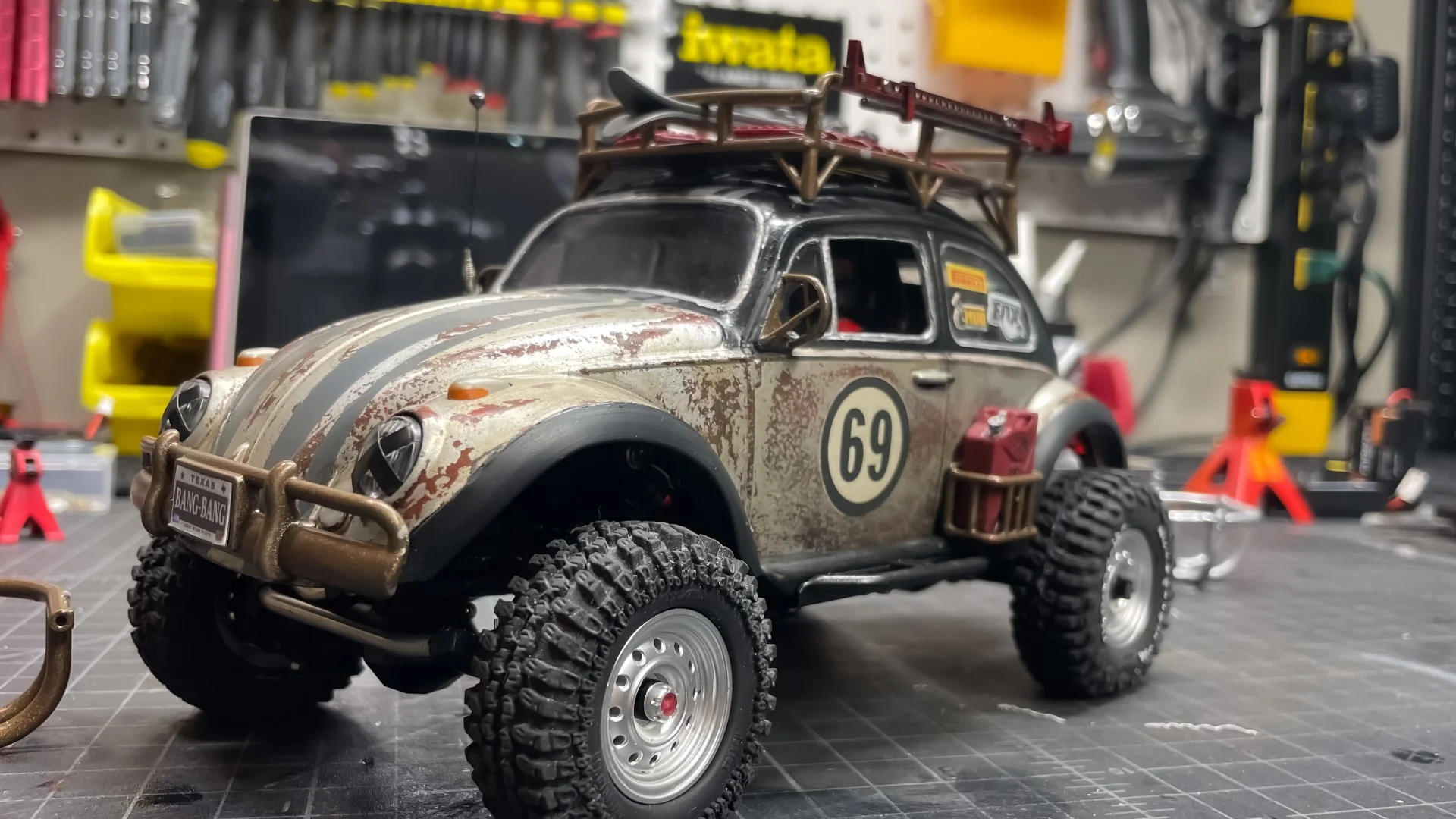 SCX24 Baja Bug Playmobil Kit