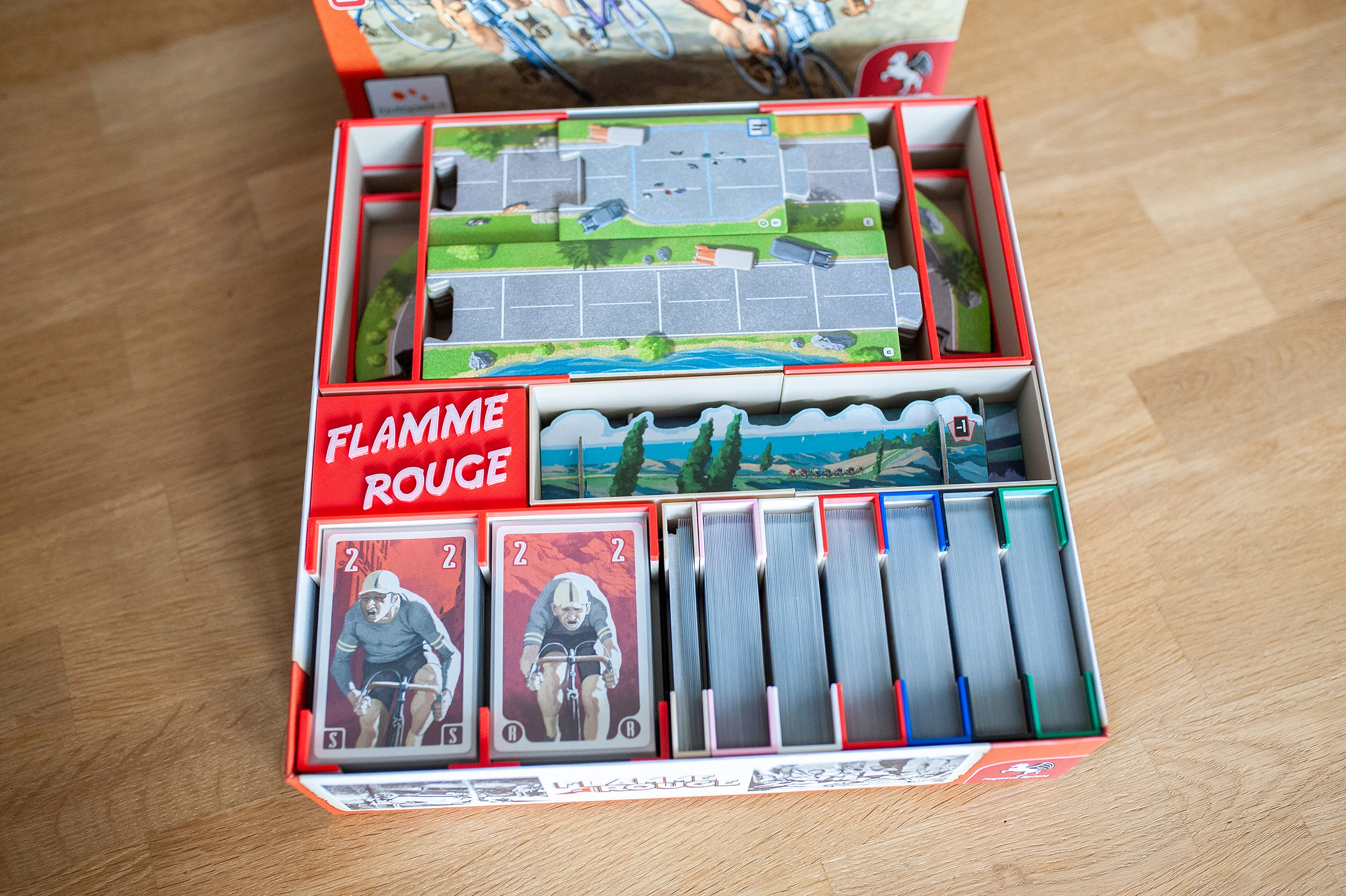 Flamme Rouge Peleton Meteo Insert
