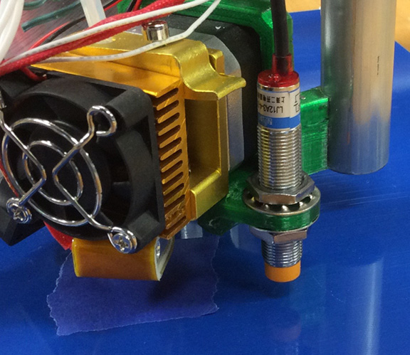 MPCNC MK8 extruder induction probe mount