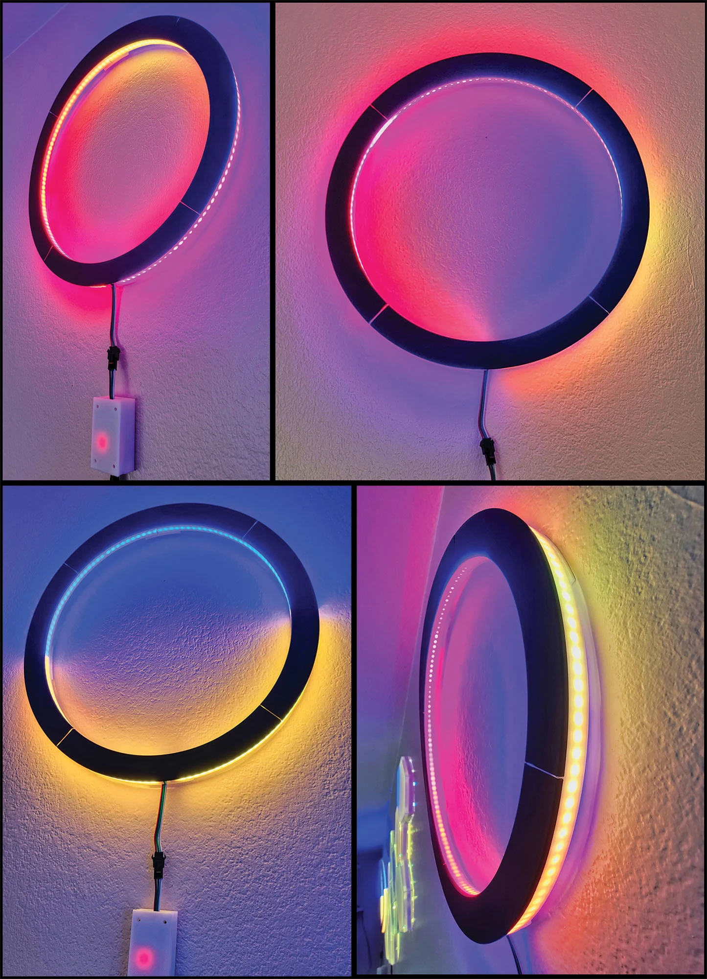 LED Ring Wall Light