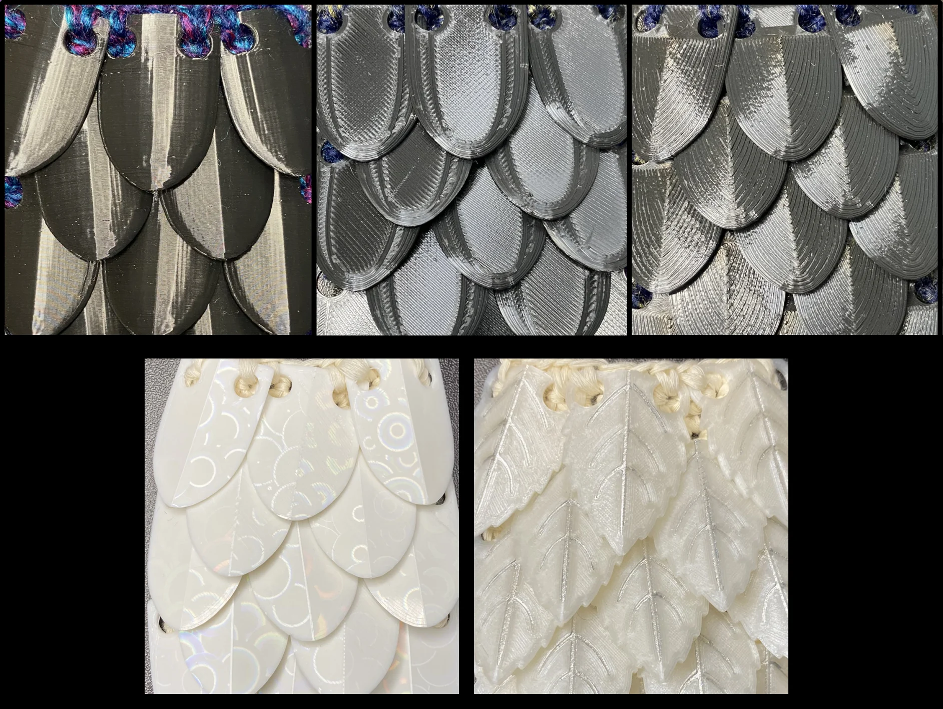 Scale Mail - 5 Different Types