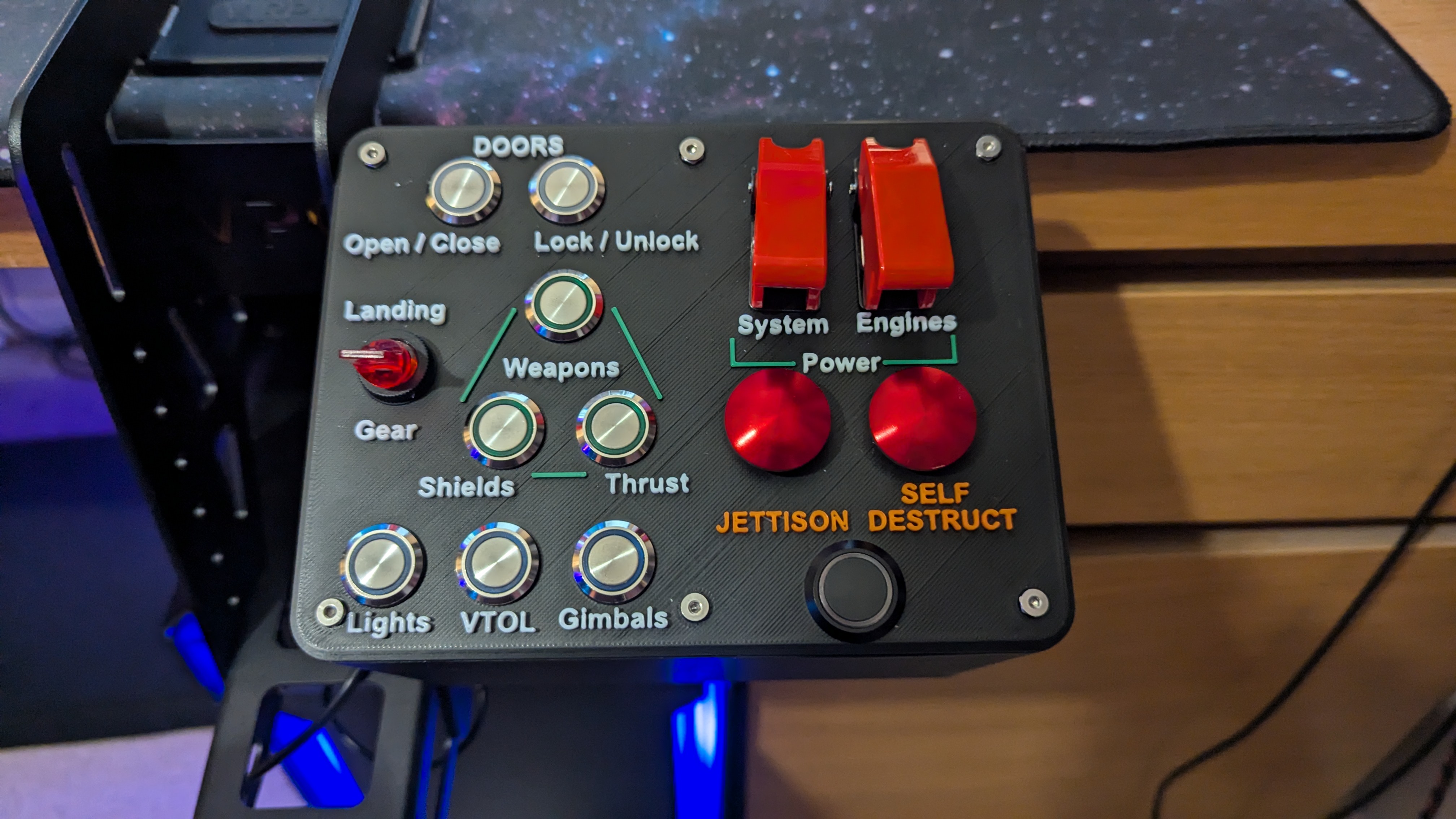 Star Citizen Multi Function Panel