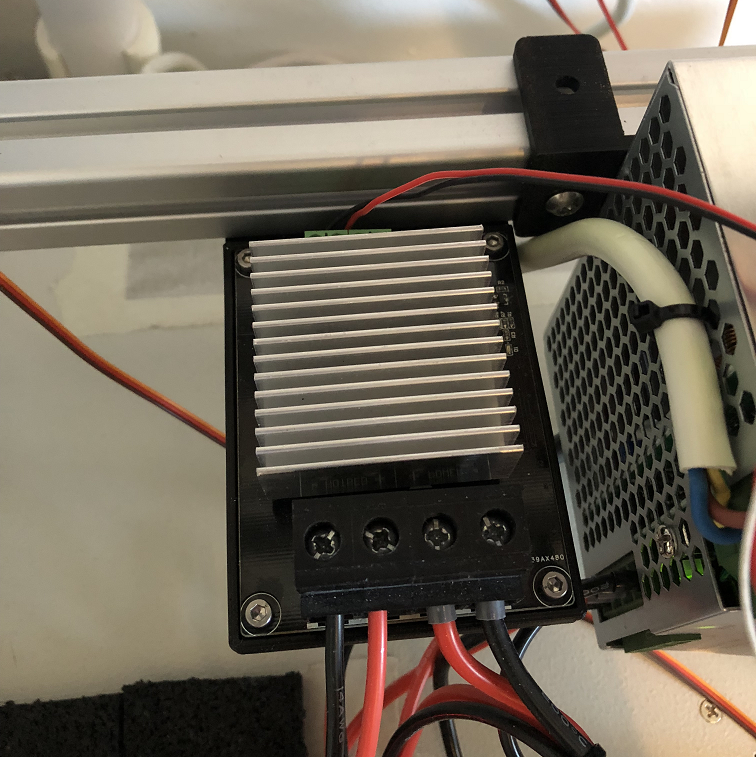 MKS Mosfet holder 3030 extrution