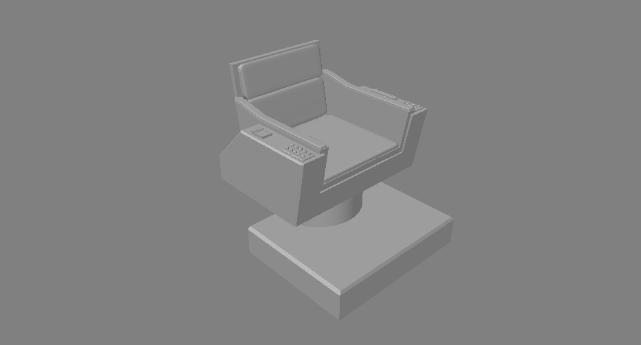 AFA - Constitution - 4.5" Scale - Captain's Chair