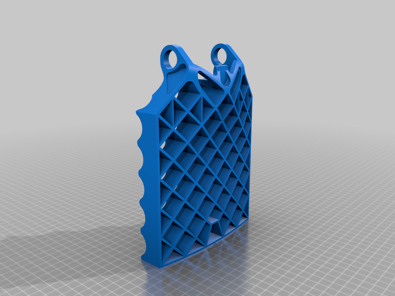 SpaceX grid fin keyshelf