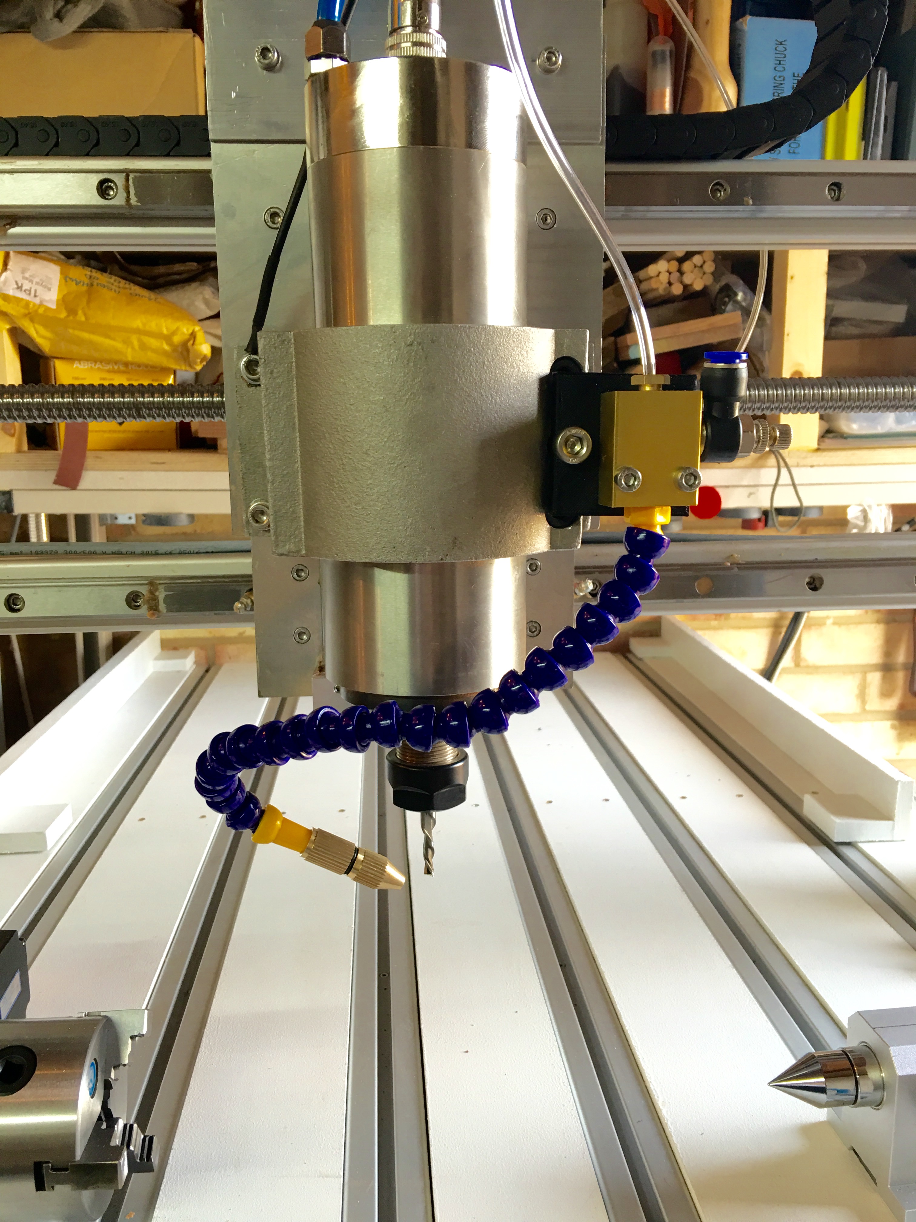 CNC Mount Bracket for Coolant Mister