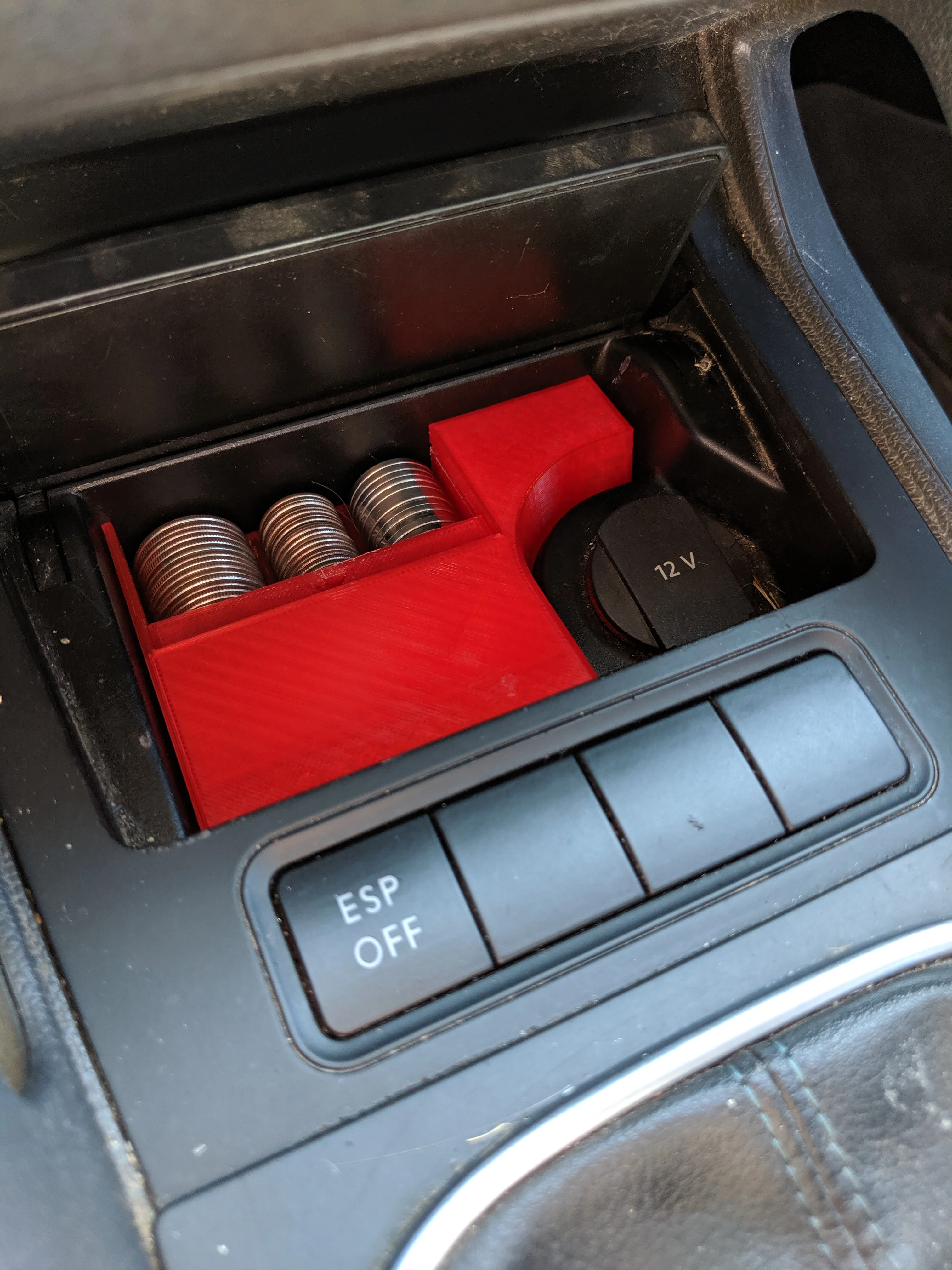MK5 Volkswagen Jetta Front Console Coin Organizer/Dispenser