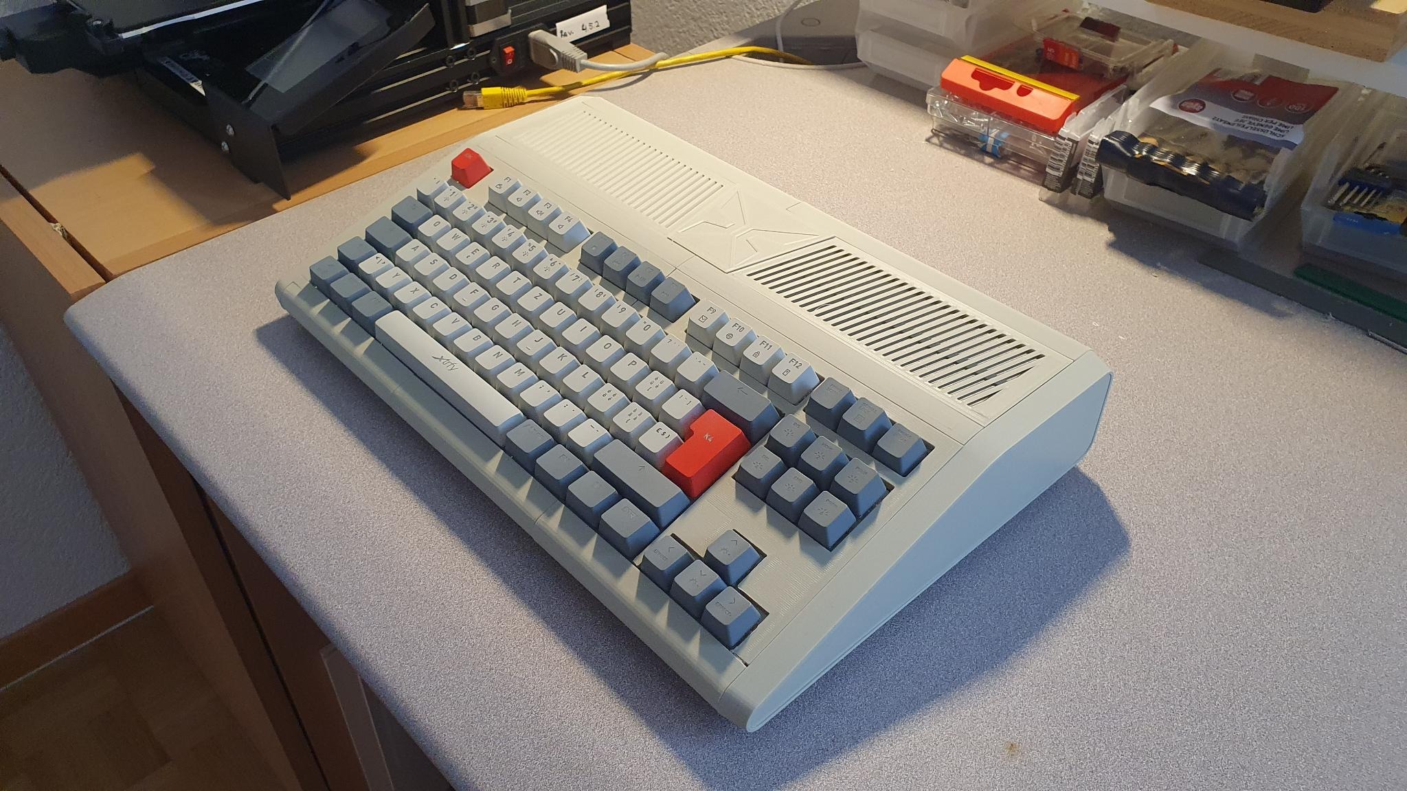 Retro Wedge Computer Case