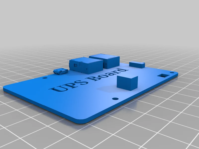MakerFocus Raspberry Pi 4 Battery Pack board model
