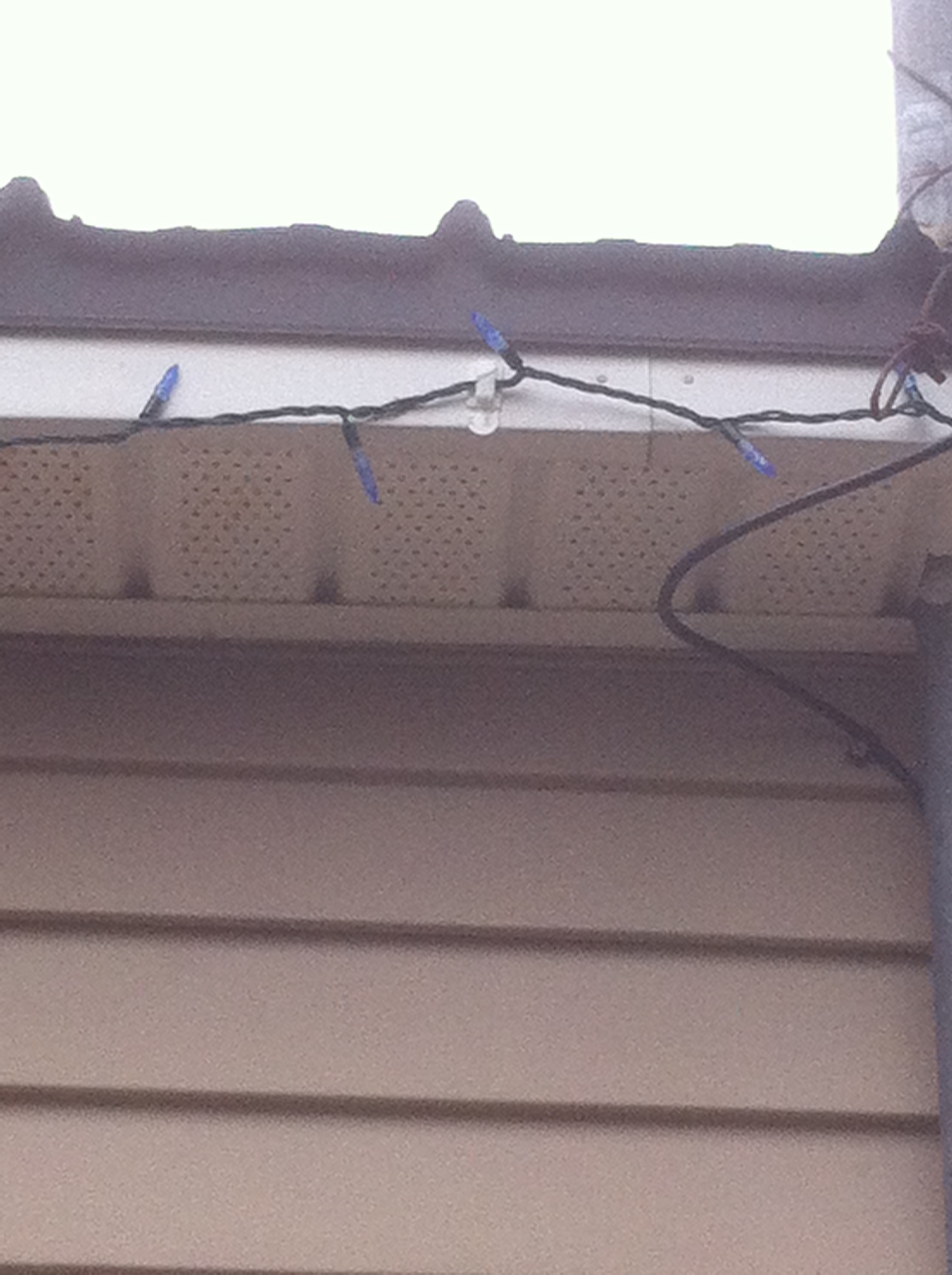 Stick-On Christmas light hook