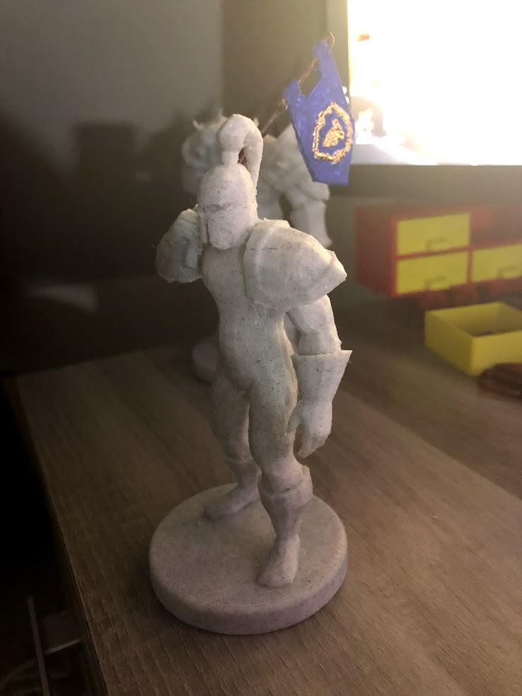 World Of Warcraft - Footman statue