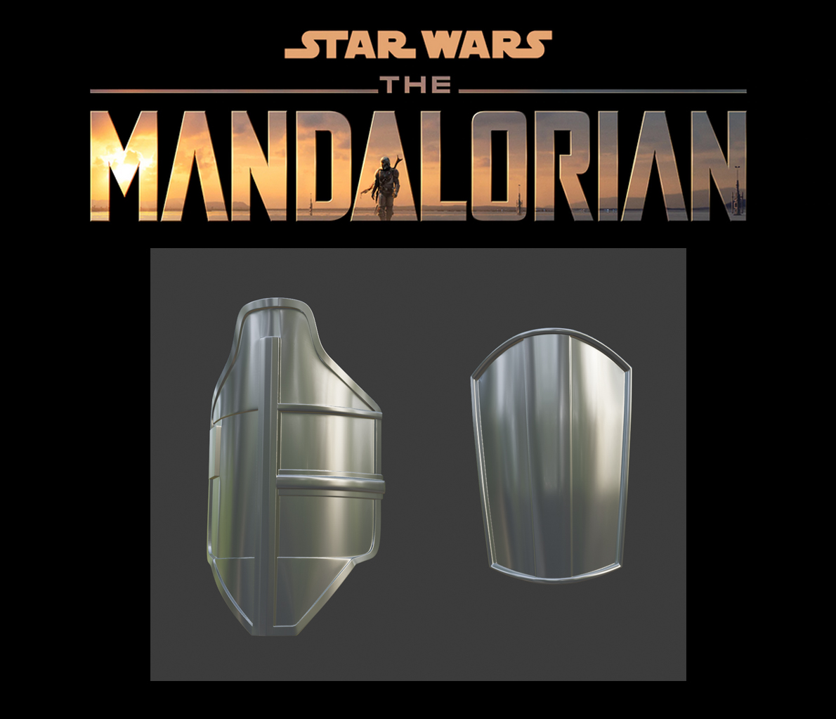 Mandalorian Thigh Armour
