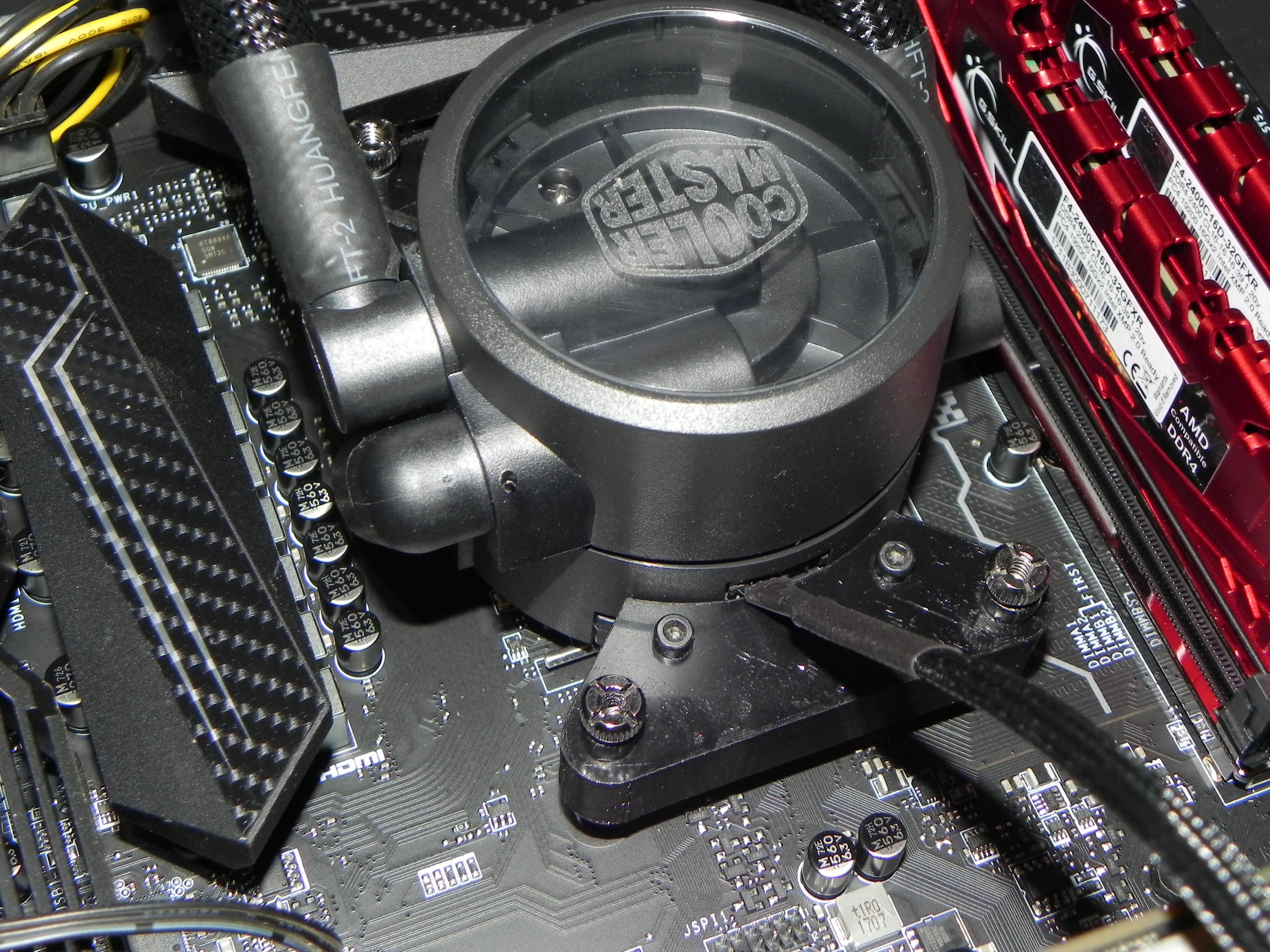 Pro280  Masterliquid  AM4 Bracketry