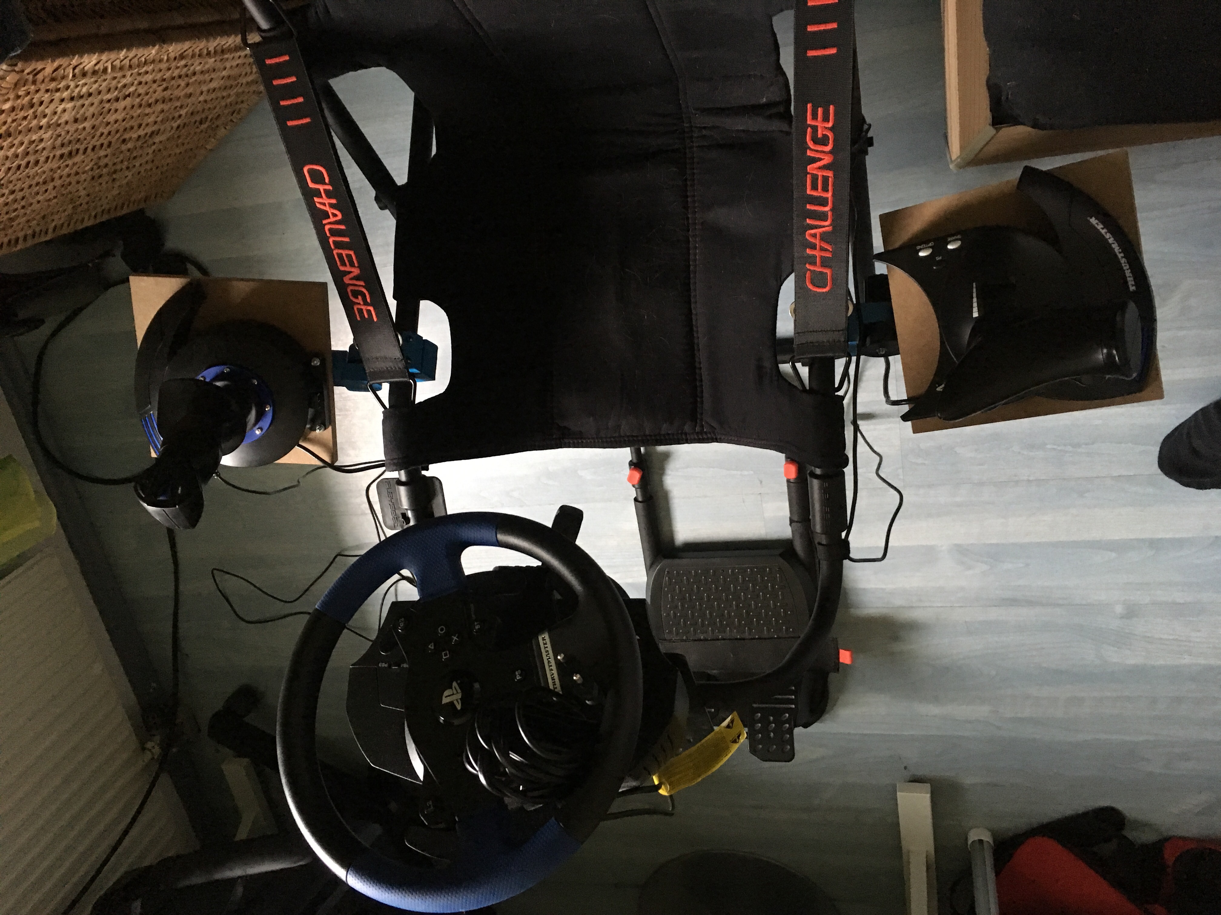 HOTAS mount for Playseat Challenge