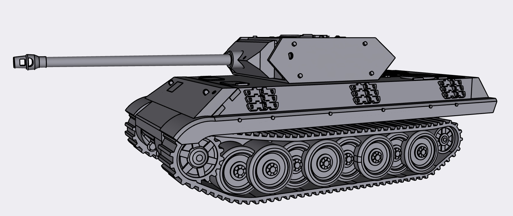 Panther Ersatz M10 tank