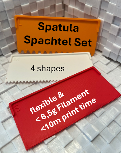 Spatula/Glue spreader # Spachtel/Kleber Verteiler
