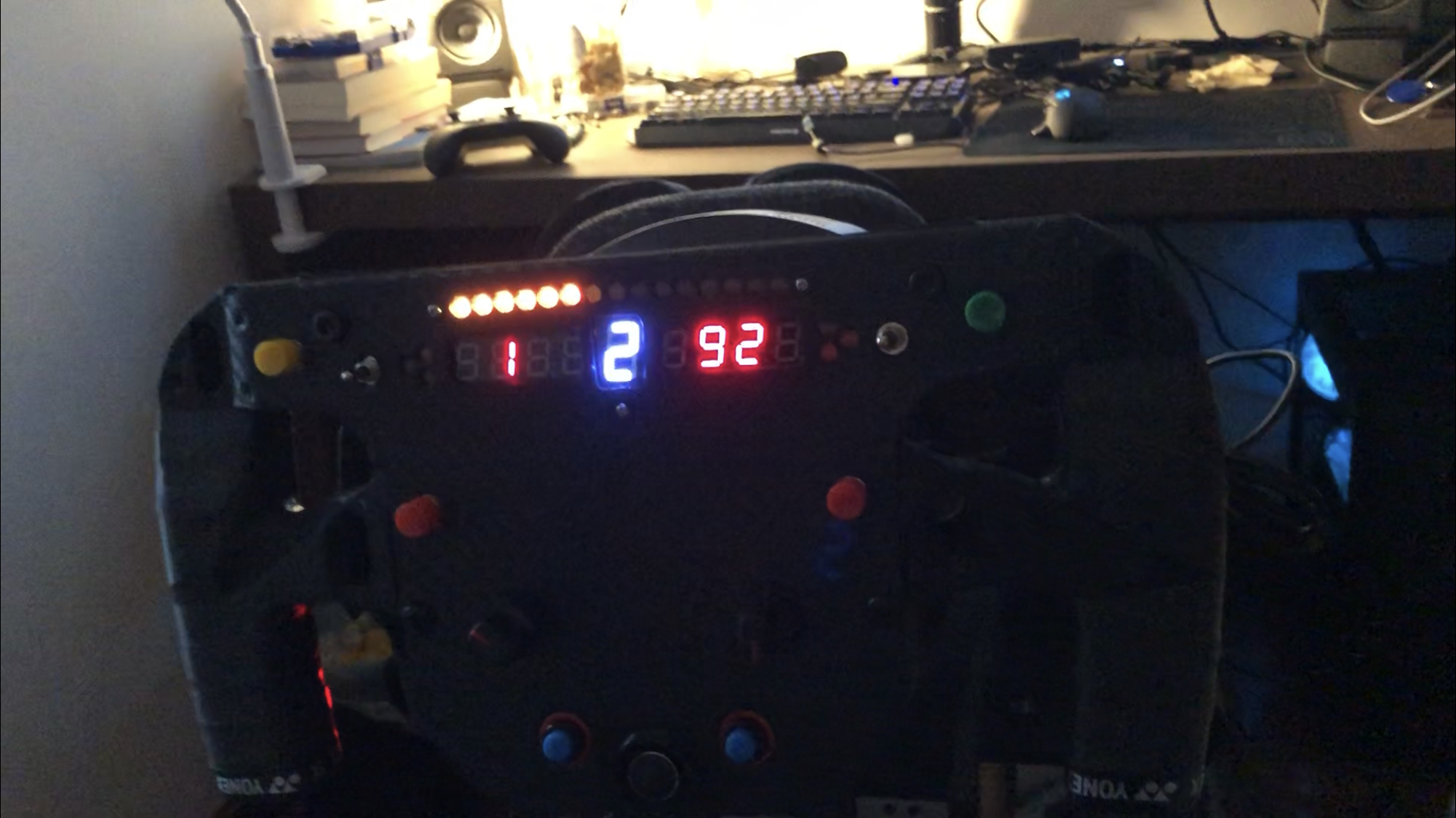 SLI F1 Addon 919LMP Sim Racing Steering Wheel Plate