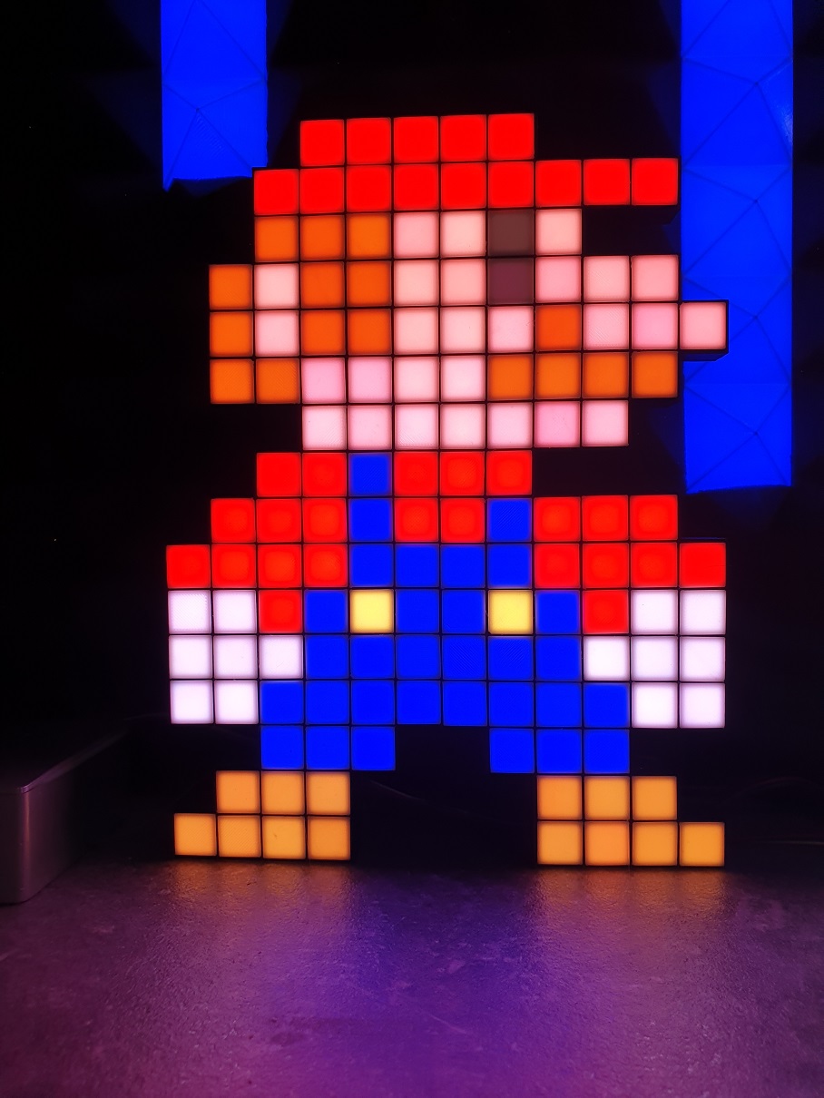 Mario Pixel Lamp V.2